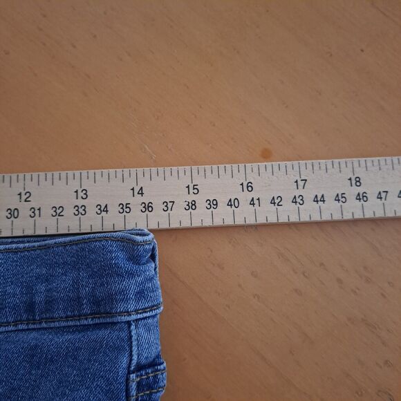 Free People Jeans Womens Size 27 Blue Light Wash Denim Skinny Stretch Jegging - Picture 8 of 16